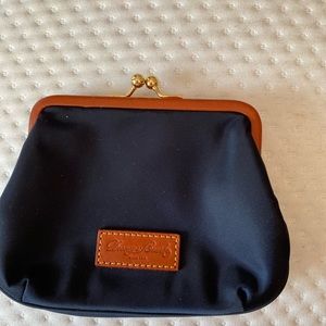 Navy dooney change  purse